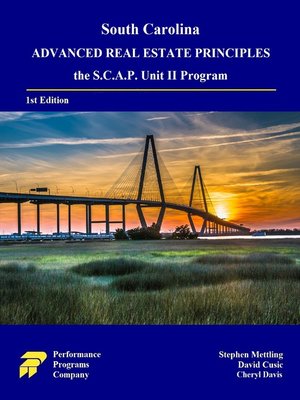 cover image of South Carolina Advanced Real Estate Principles